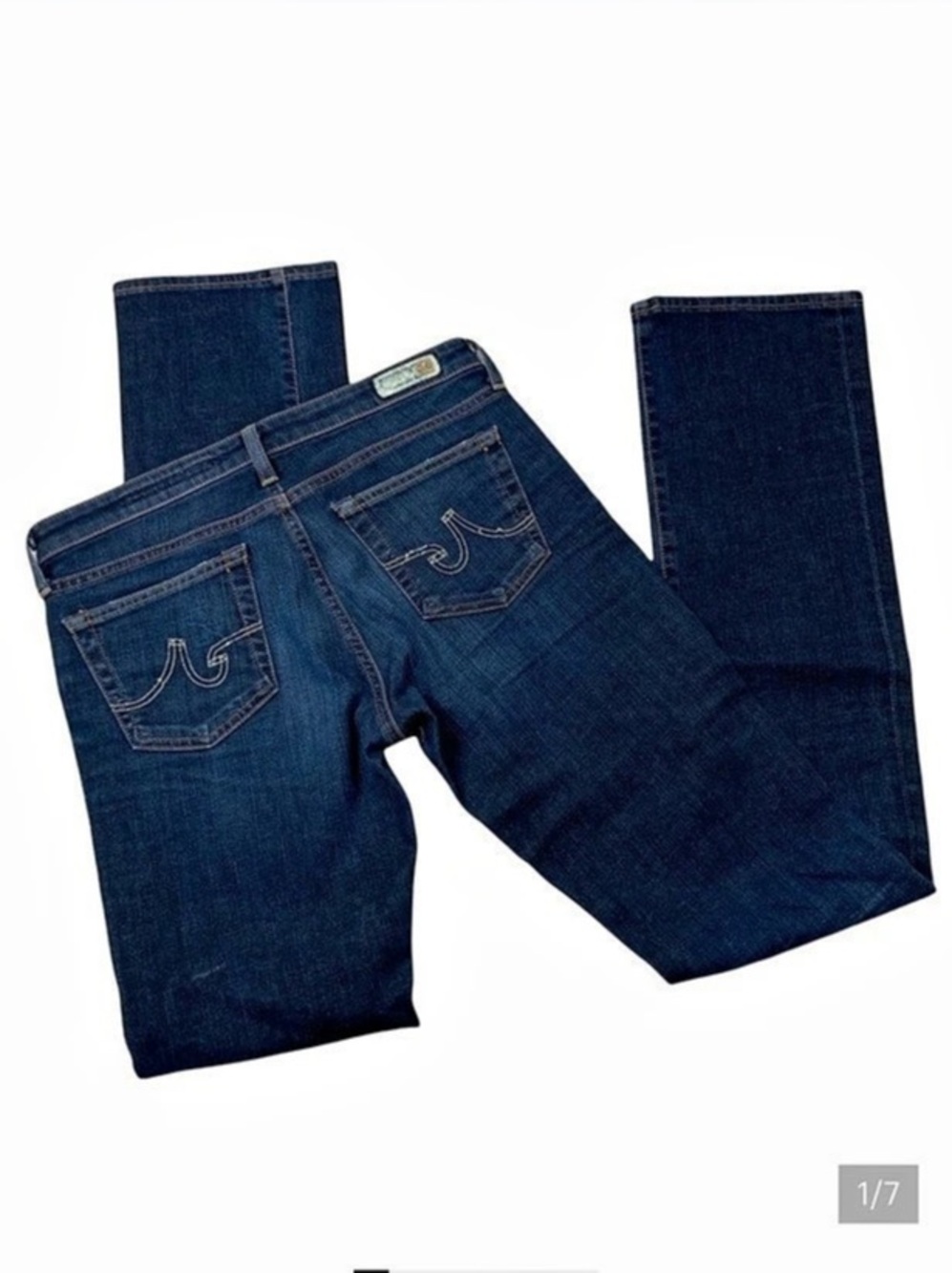 AG Adriano Goldschmied Boot Cut Jeans in Blue